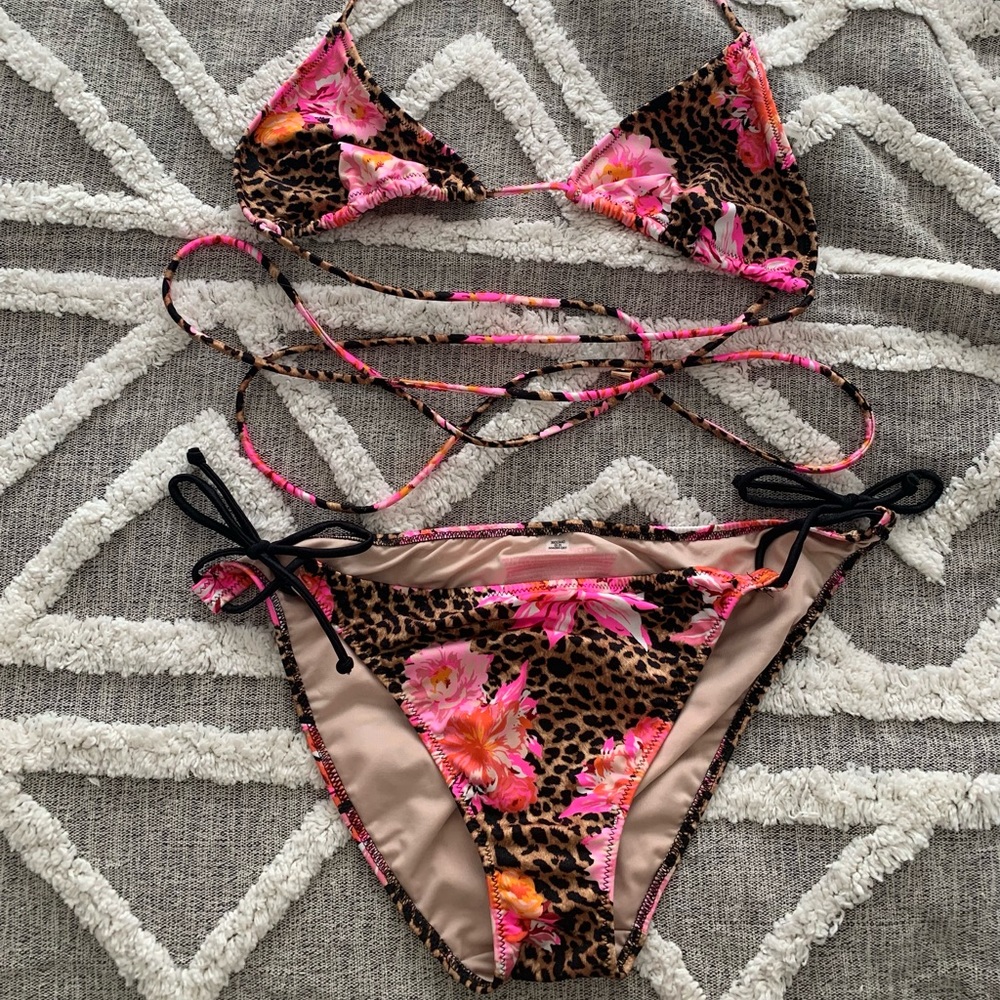 Leopard Floral Victoria’s Secret bikini